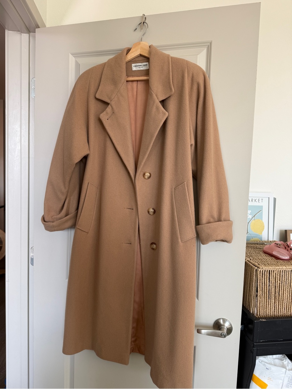 Preston and york wool coat